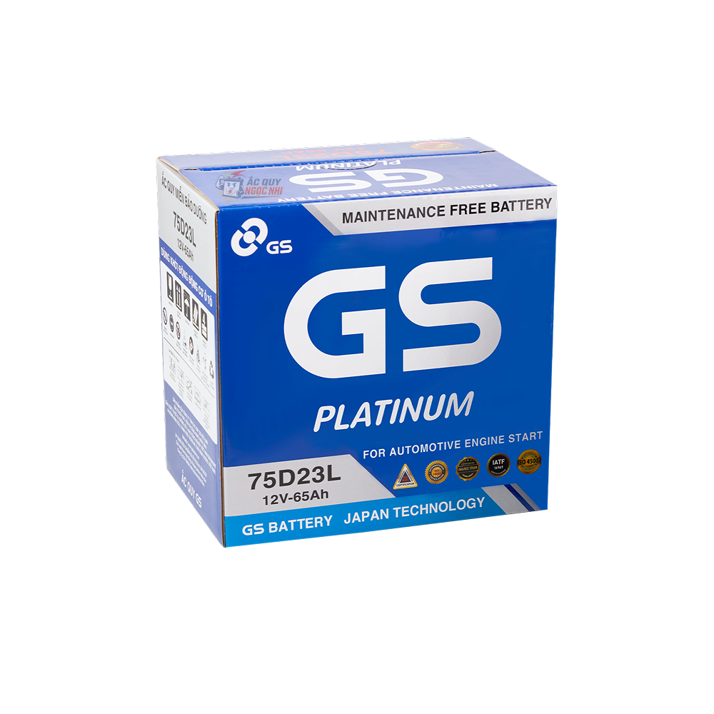 Bình Bình GS MF 75D23L tại Ắc Quy Ngọc Nhi Gia Lai