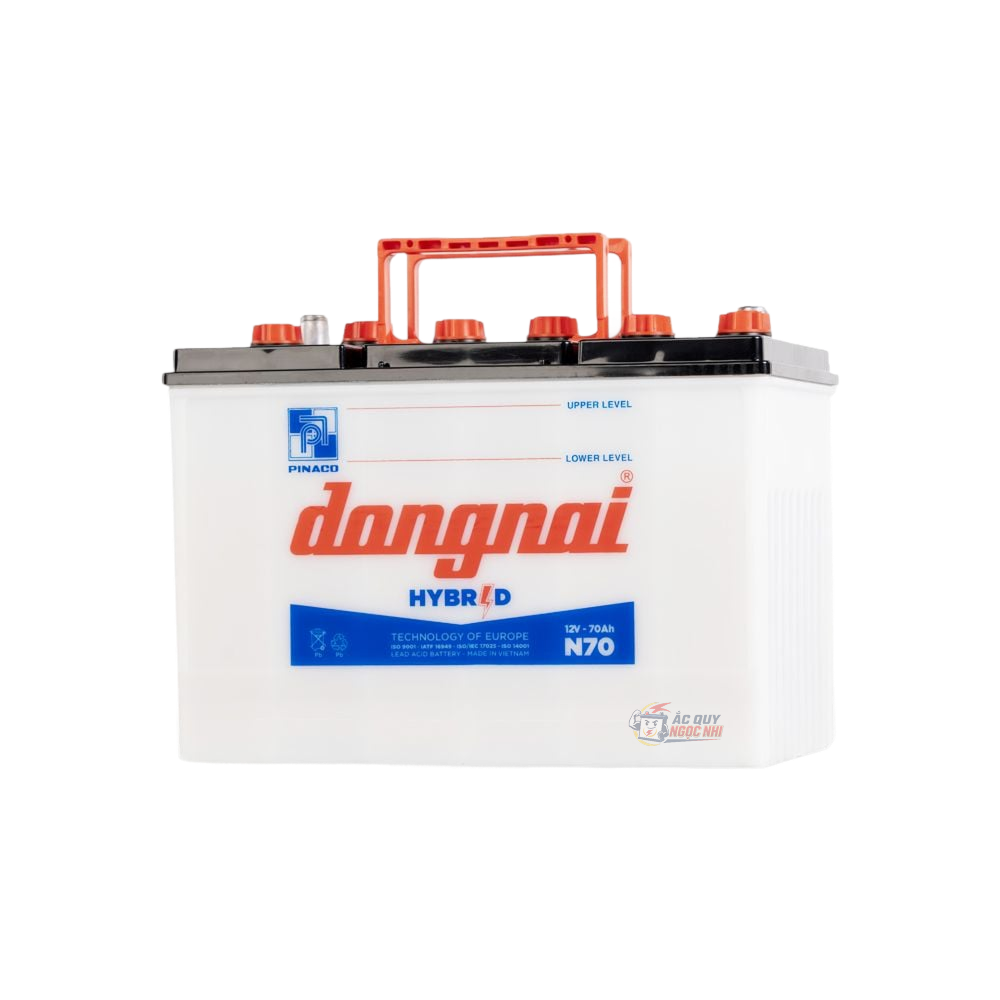 Bình Đồng Nai N70 70Ah tại Ắc Quy Ngọc Nhi Gia Lai