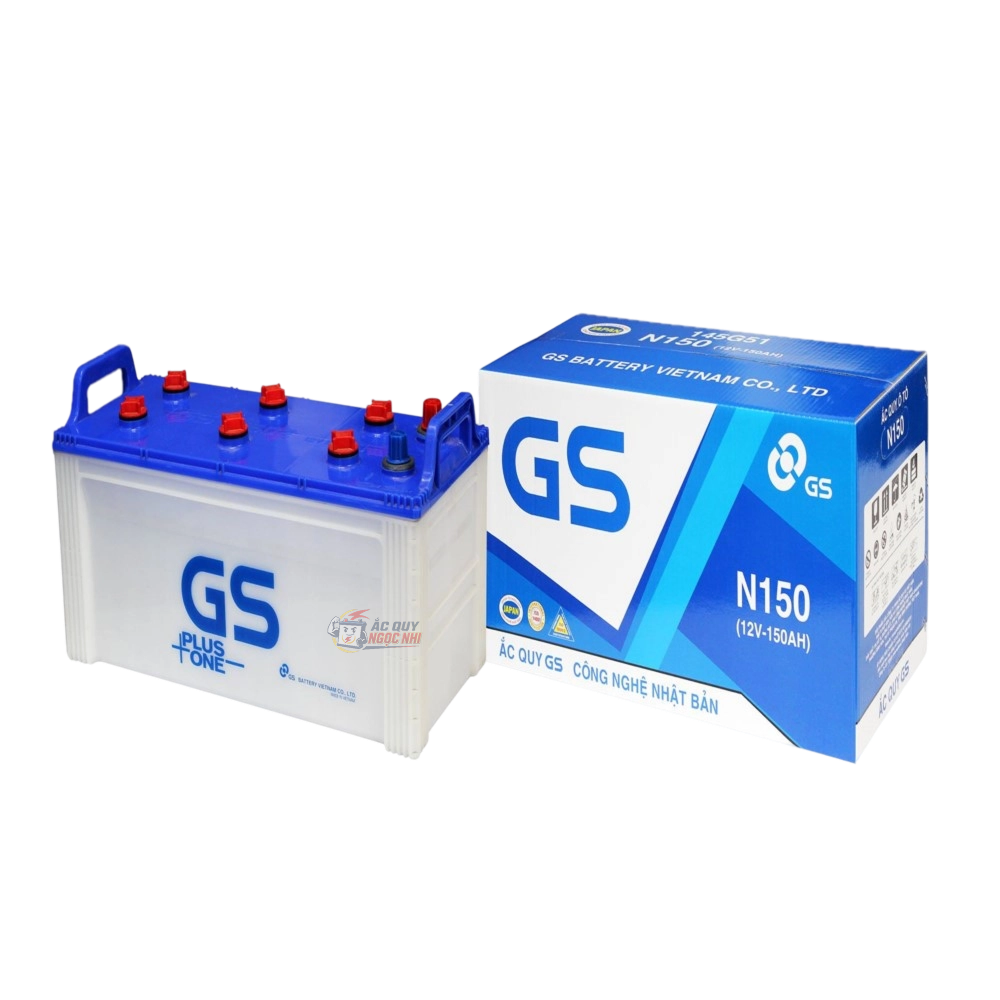 Bình GS N150 150Ah tại Ắc Quy Ngọc Nhi Gia Lai